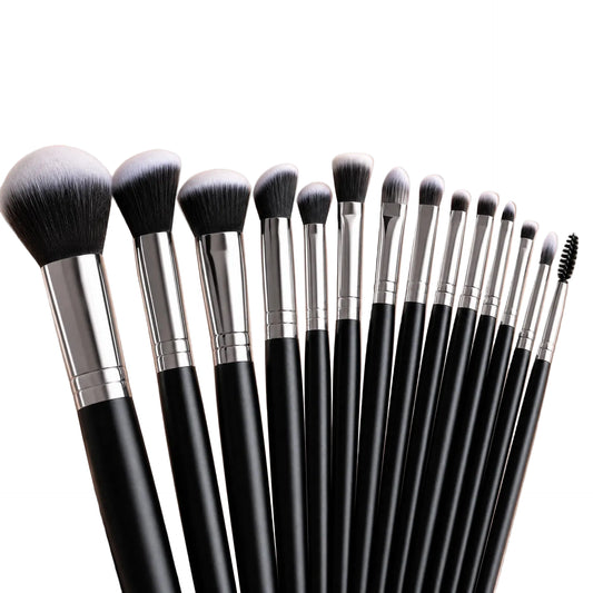 Glowrify Beauty 15 Piece Professional Makeup Brush Set With Storage