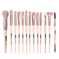 13PCS professional eye makeup brush set with soft nylon bristles