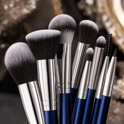 Glowrify Beauty 10PCS Makeup Brush Soft Nylon Bristles Detail