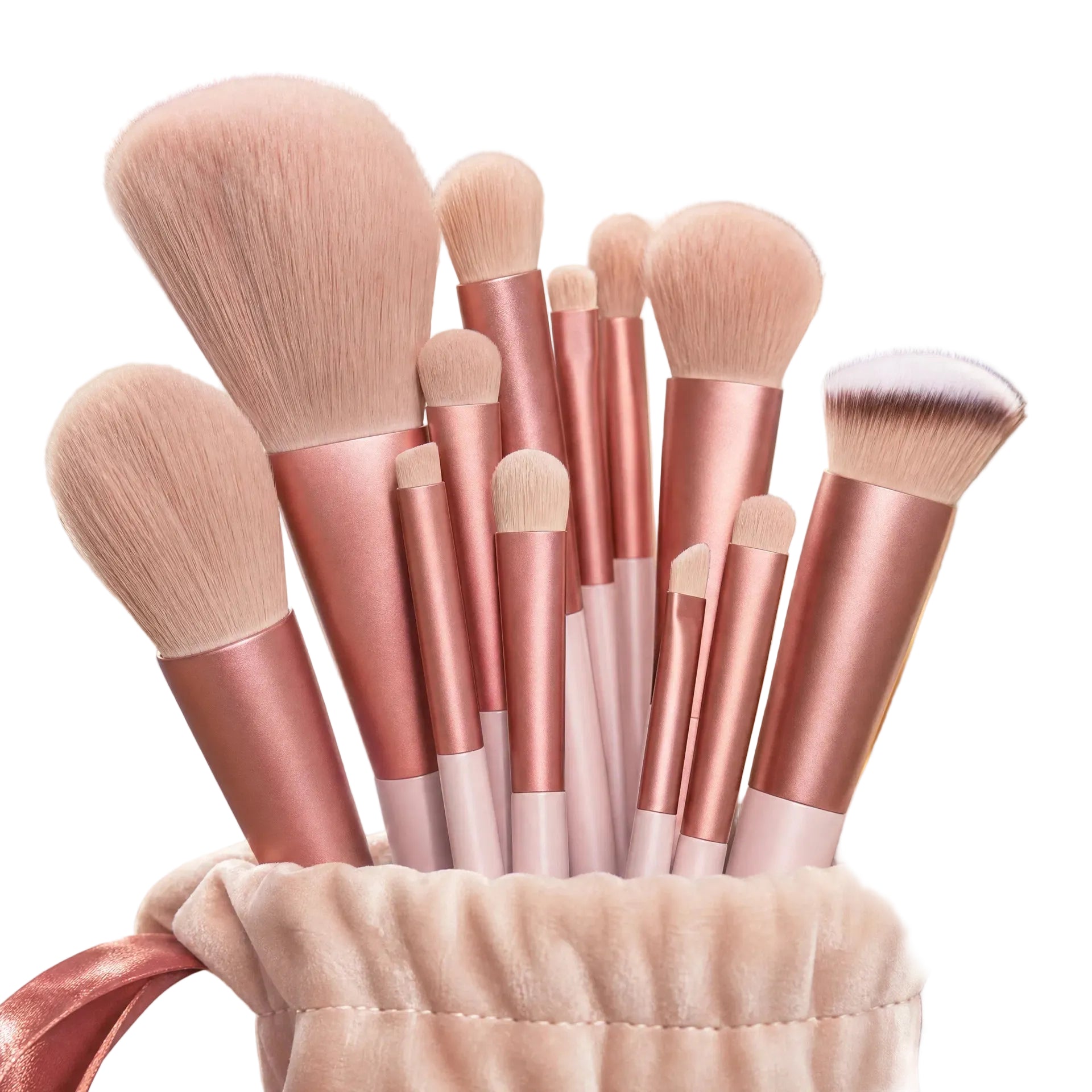 Glowrify Beauty 13 Piece Professional Makeup Brush Set Complete Collection