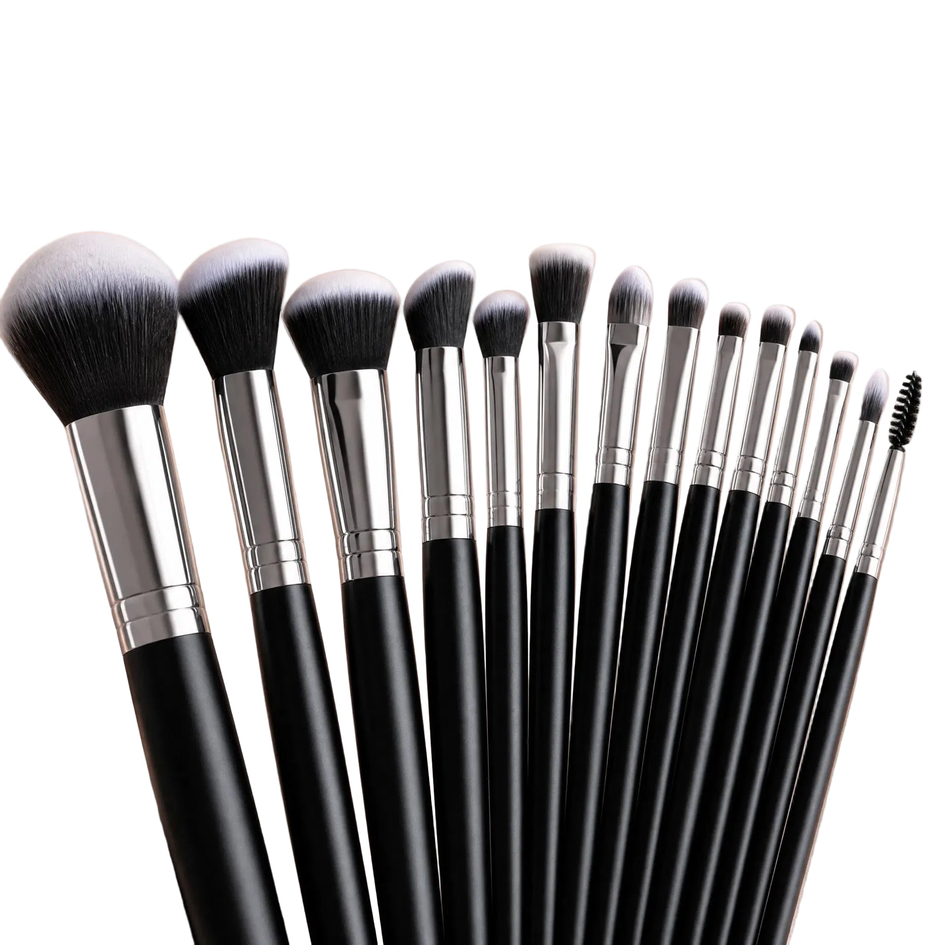 Glowrify Beauty 15 Piece Professional Makeup Brush Set With Storage 
