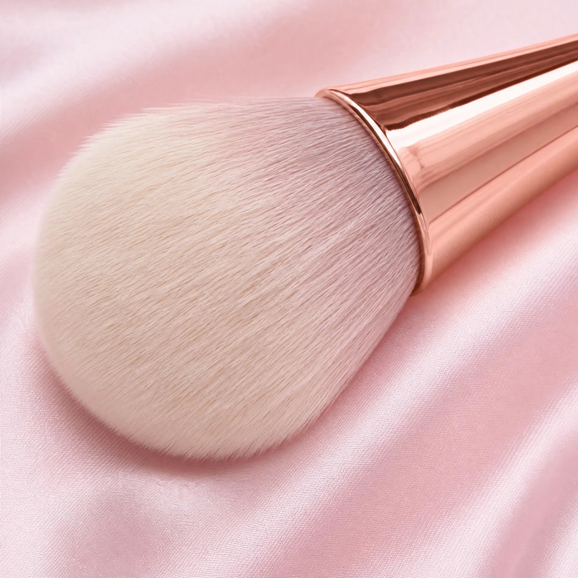 Glowrify Beauty Premium Face Makeup Brush Rose Gold Color