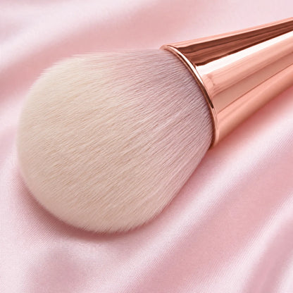 Glowrify Beauty Premium Face Makeup Brush Rose Gold Color