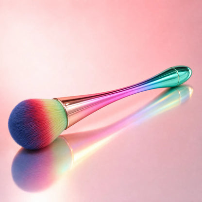 Glowrify Beauty Premium Face Makeup Brush Rainbow Color