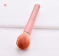 Highlight and lip brush for detailed makeup application