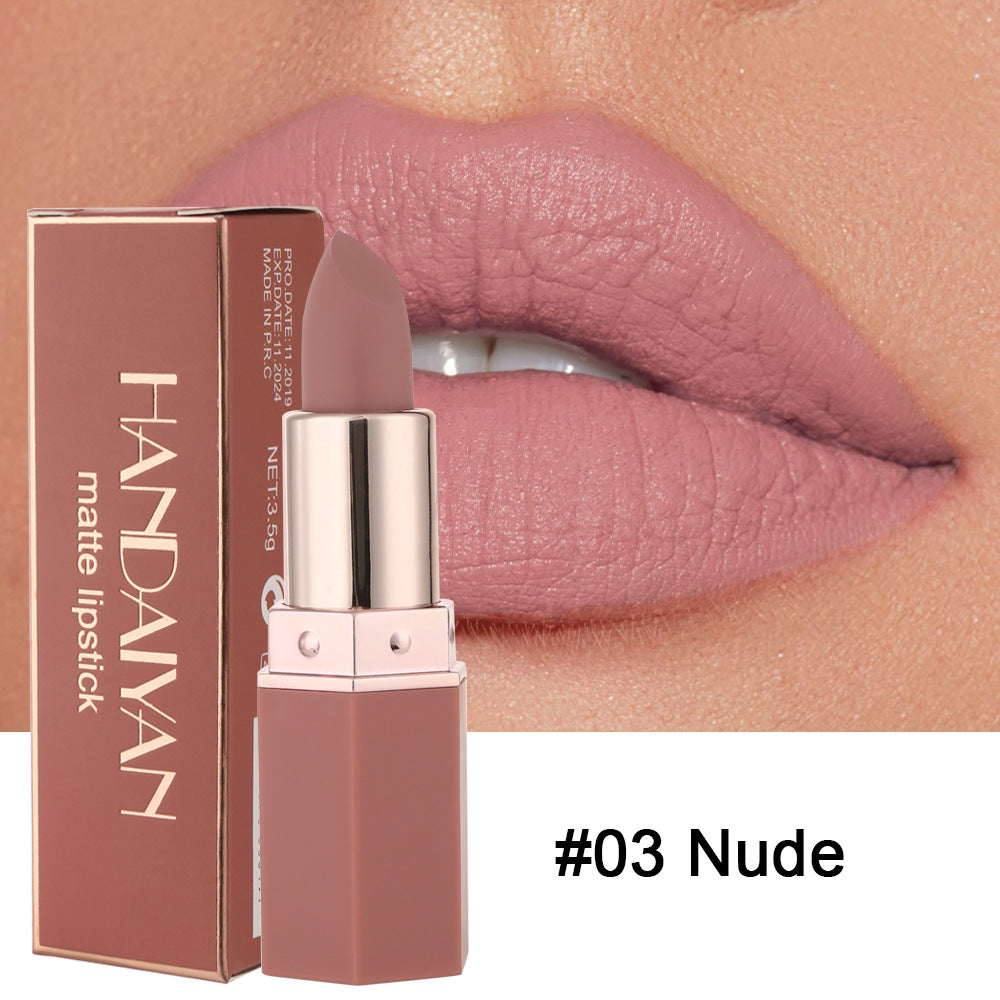 Barbie pink matte lipstick color