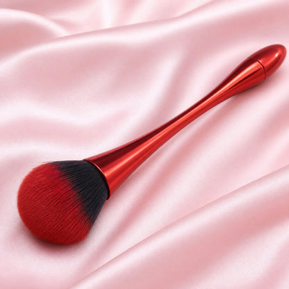 Glowrify Beauty Premium Face Makeup Brush Red Color