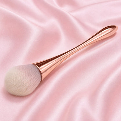 Glowrify Beauty Premium Face Makeup Brush Rose Gold Color